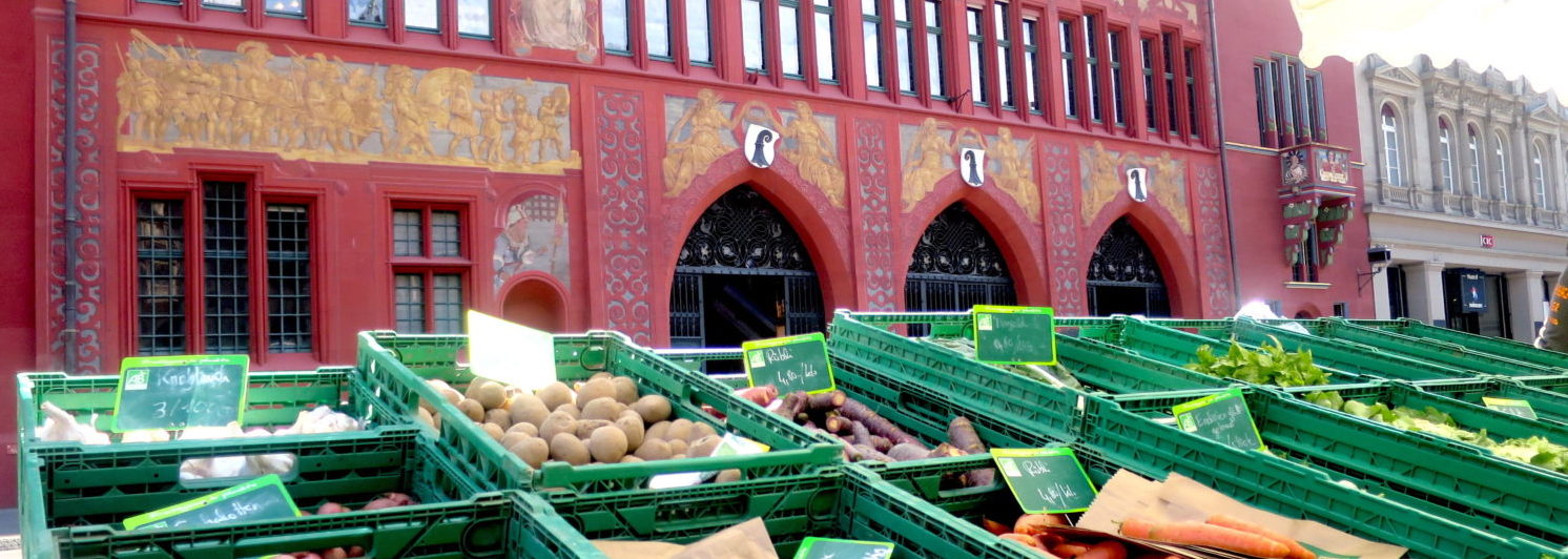 Der Stadtmarkt am Marktplatz